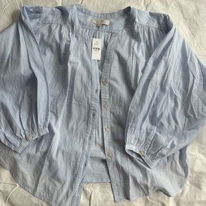 LOFT blouse, size M, color BLUE